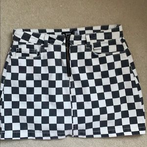 Urban Outfitters Checkered Skirt